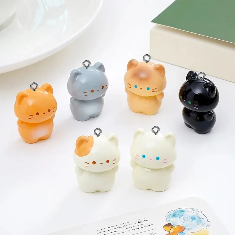 Resin Art Notes - Lot de 10 breloques en résine