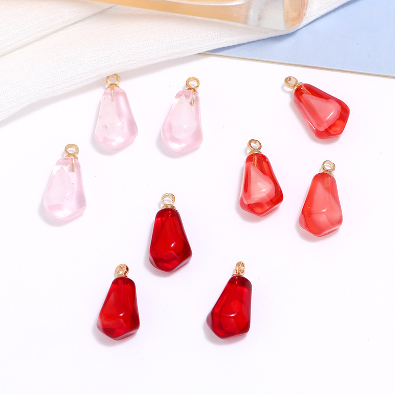 Resin Art Notes - Pendentifs en résine de graines de