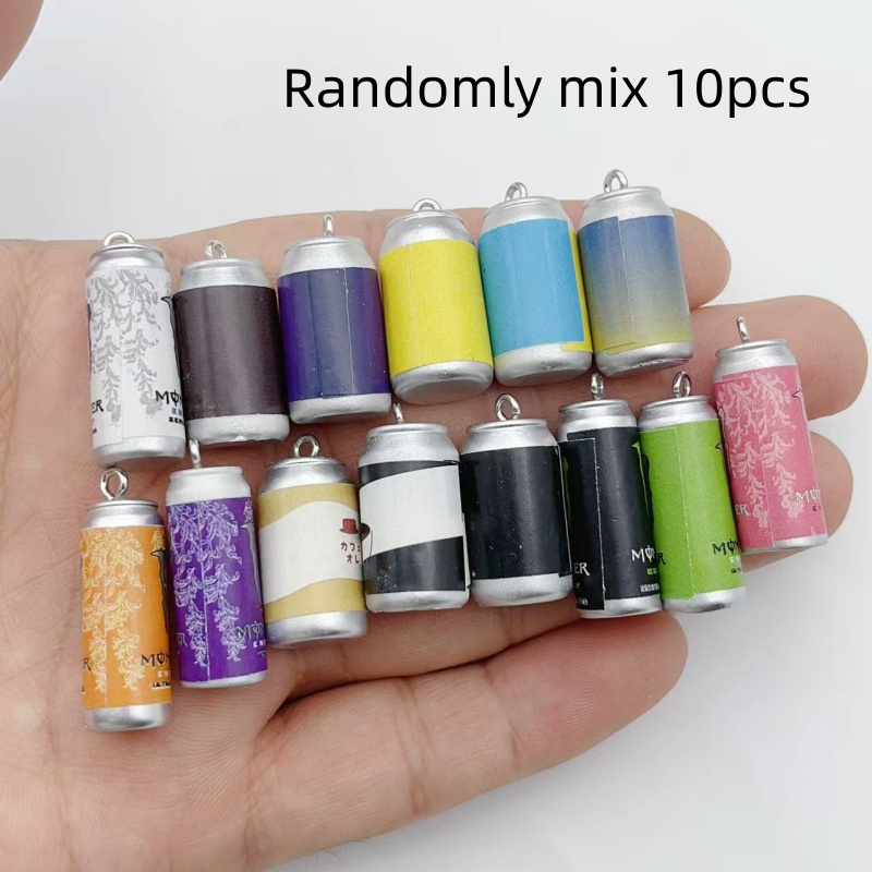 Resin Art Notes - 10 Breloques Miniature en Résine en