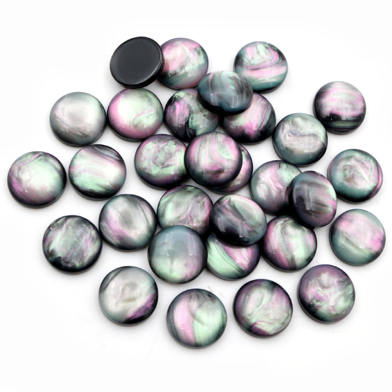 Resin Art Notes - 40 pièces 8mm 10mm 12mm Cabochons