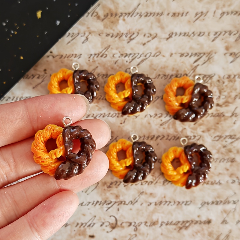 Resin Art Notes - Breloques en résine en forme de