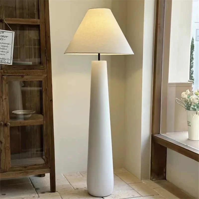 Resin Art Floor Design - WSabine-i-Lampe sur pied blanche plus lente,