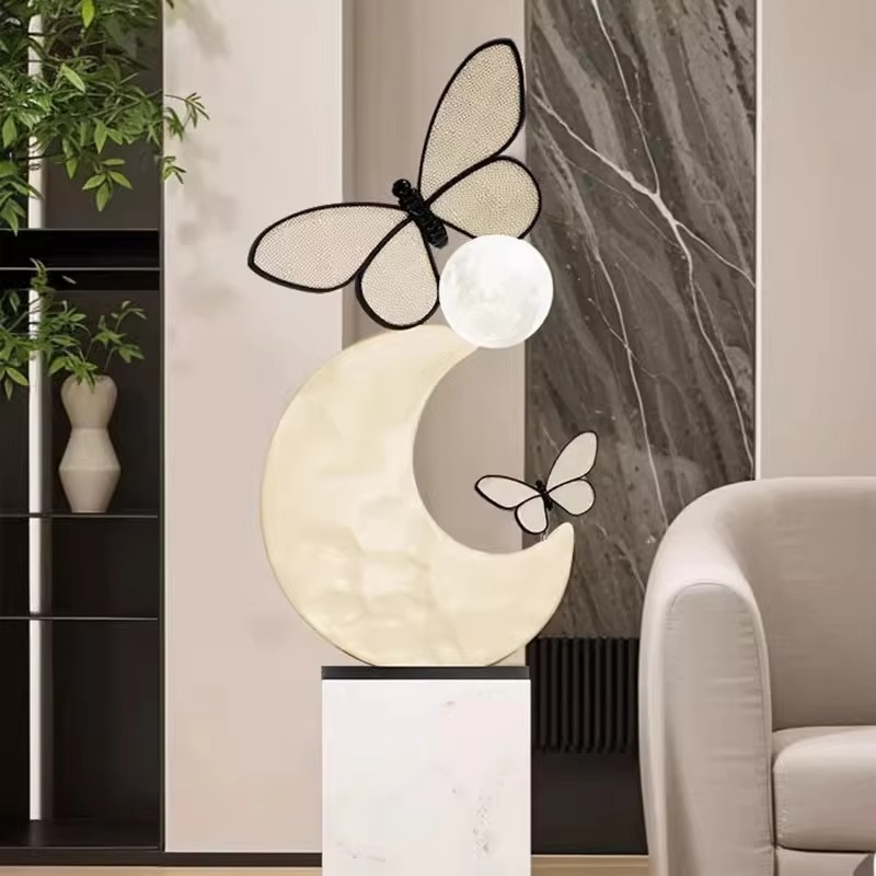 Resin Art Floor Design - Lampadaire moderne de luxe en résine