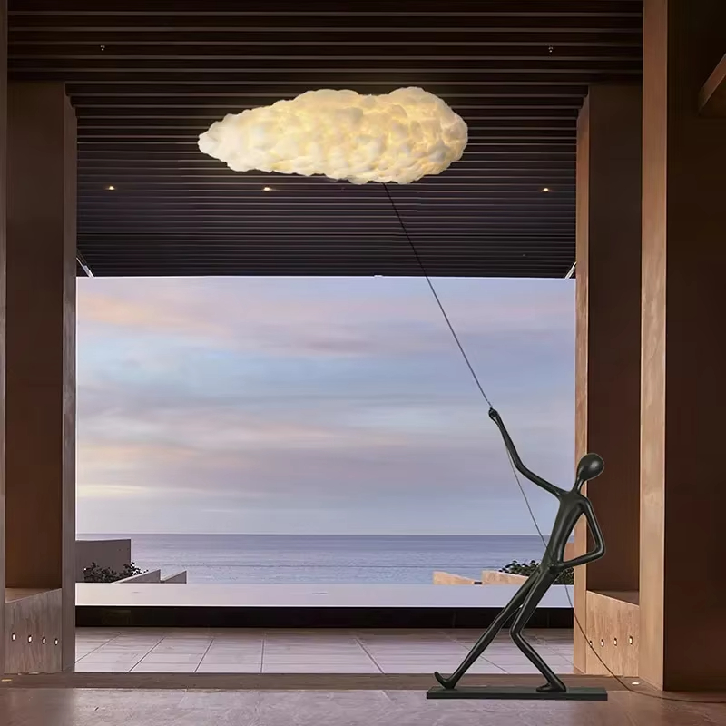 Rick-Grande lampe LED en résin - Resin Art Floor Design avis et prix