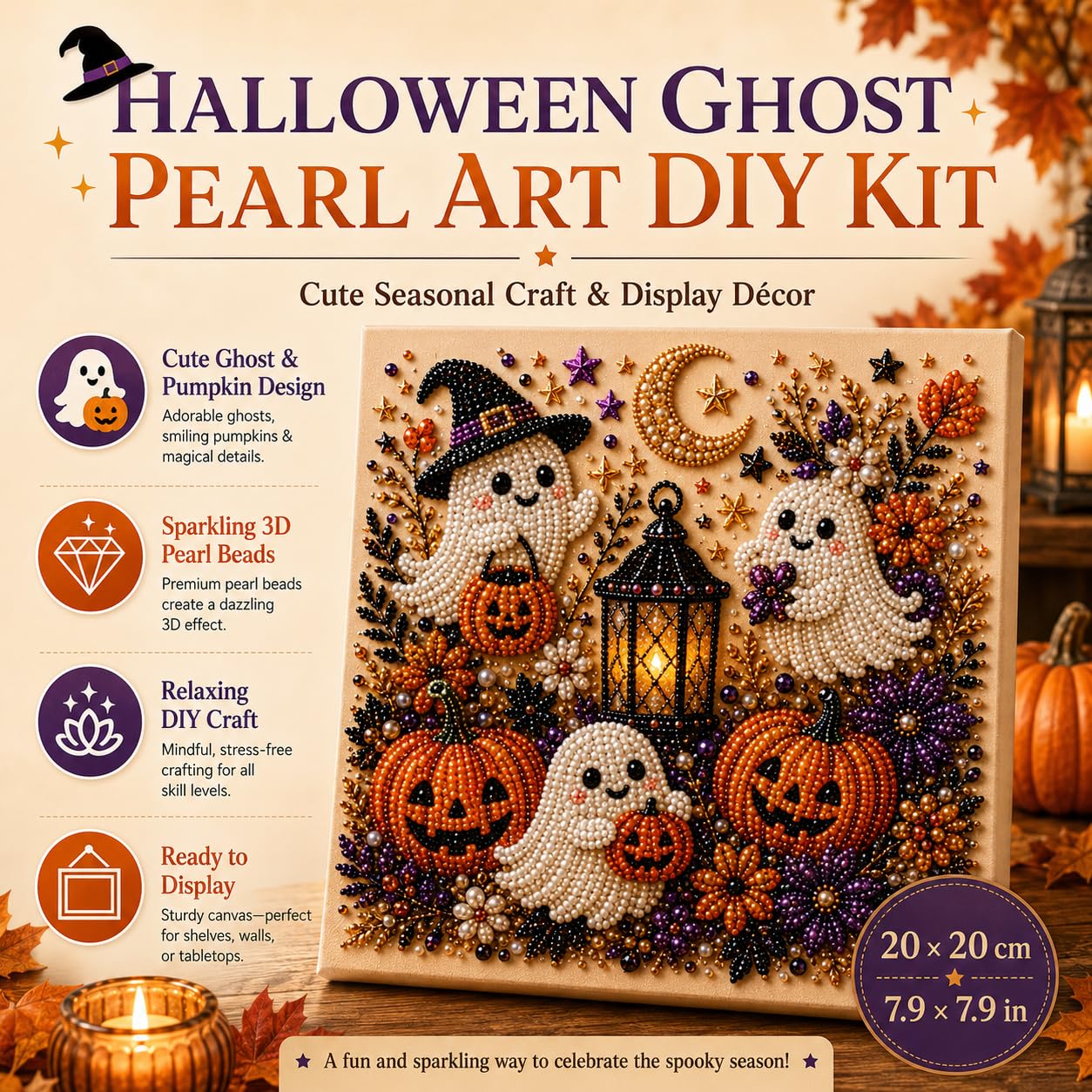 Kit d'art perles fantômes d'Ha - Resin Art Kit For Beginners avis et prix