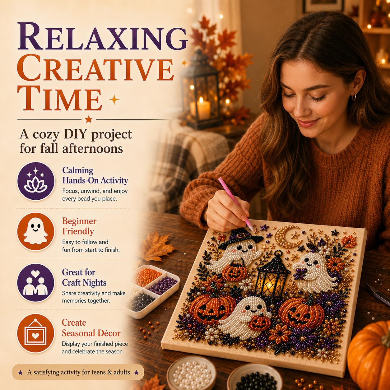 Kit d'art perles fantômes d'Ha - Resin Art Kit For Beginners avis et prix