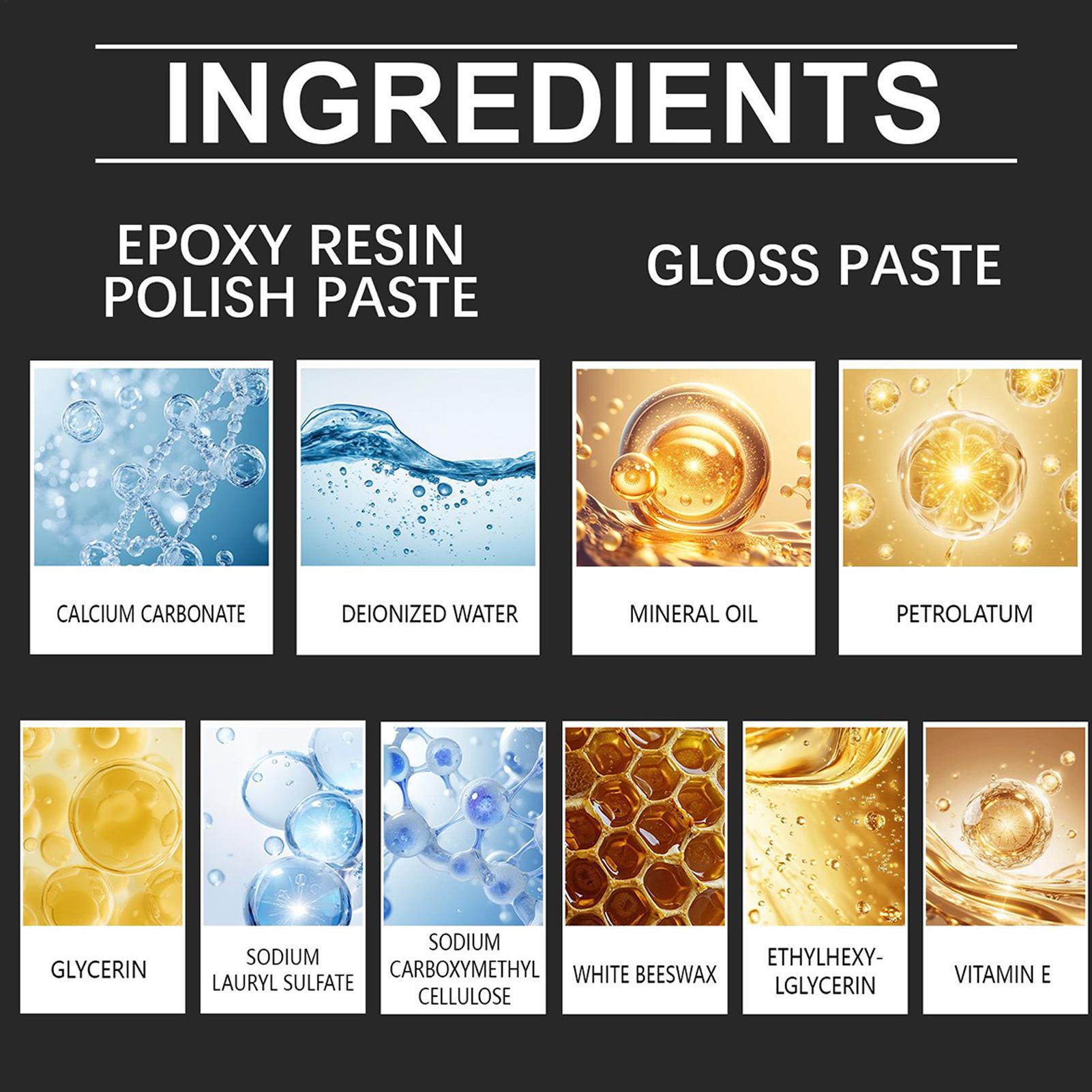 Kit de polissage de résine épo - Resin Art Kit For Beginners avis et prix