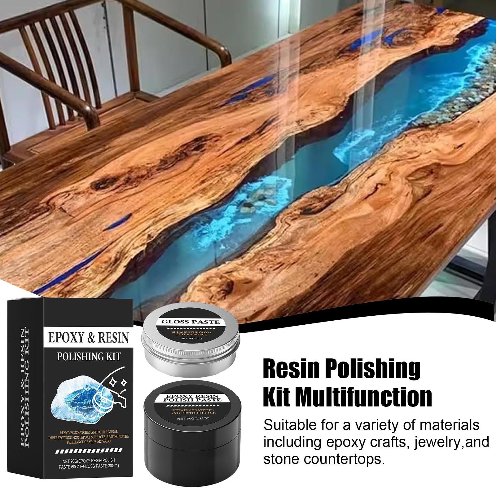 Kit de polissage pour résine é - Resin Art Kit For Beginners avis et prix
