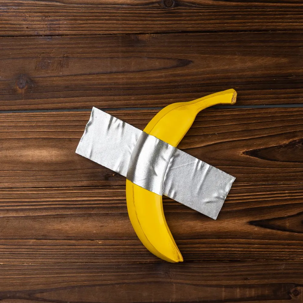 Sculpture de banane en résine, - Resin Art Sculptures avis et prix