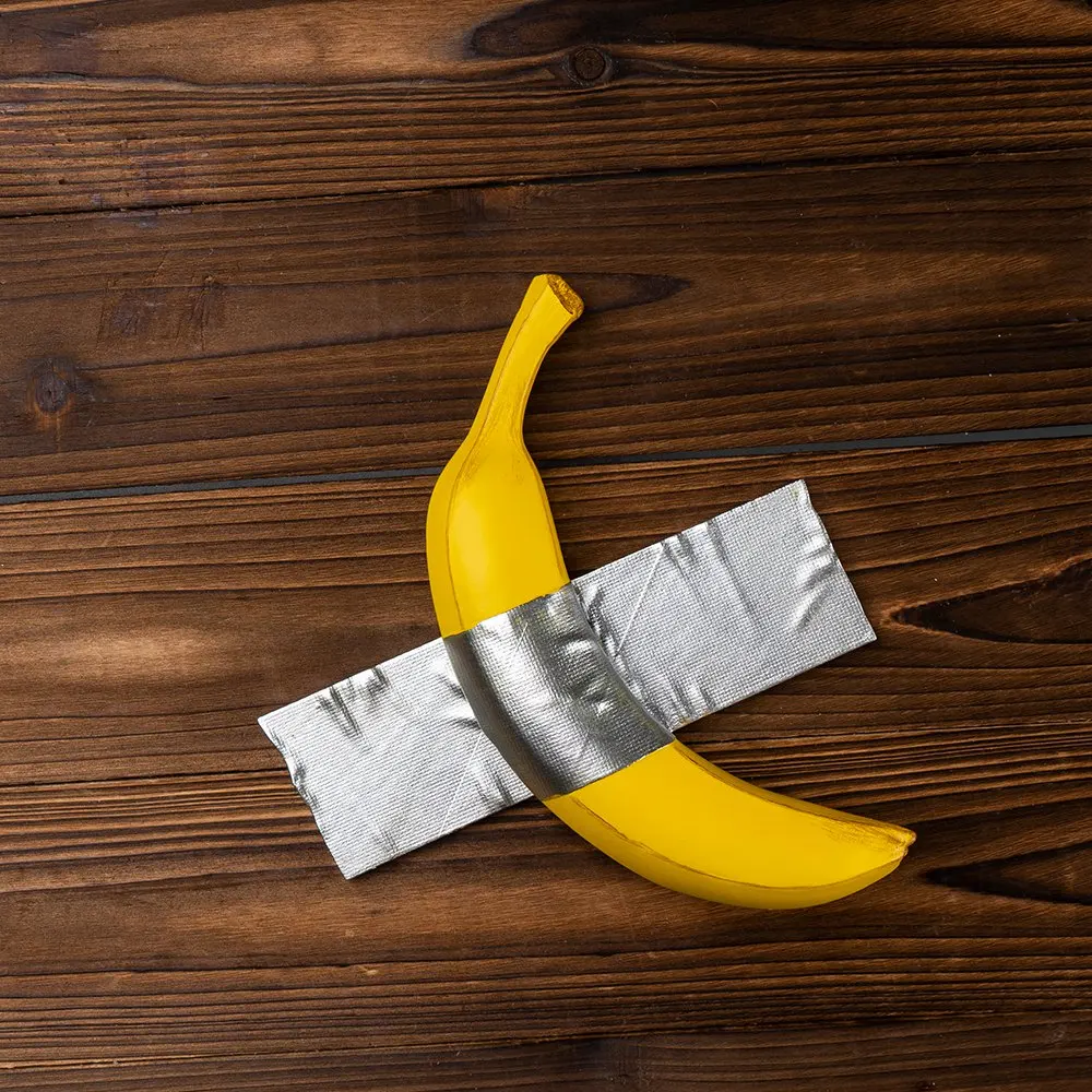 Sculpture de banane en résine, - Resin Art Sculptures avis et prix