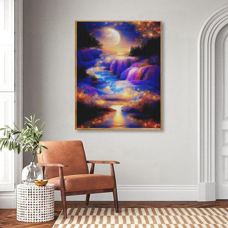 Peinture au diamant sans cadre - Resin Art Wall Decor avis et prix