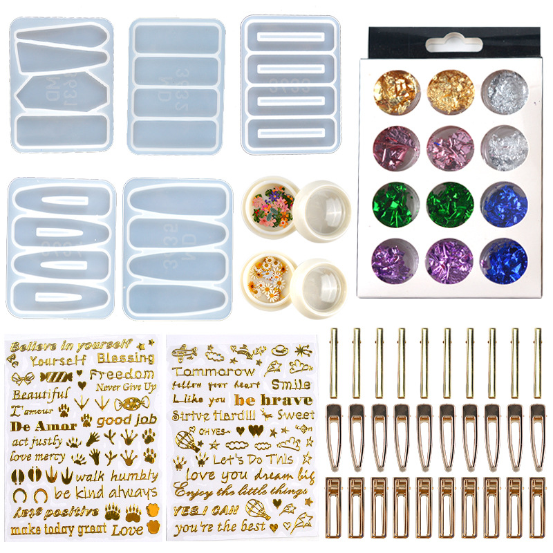 Pince à cheveux en résine épox - Resin Art Notes avis et prix