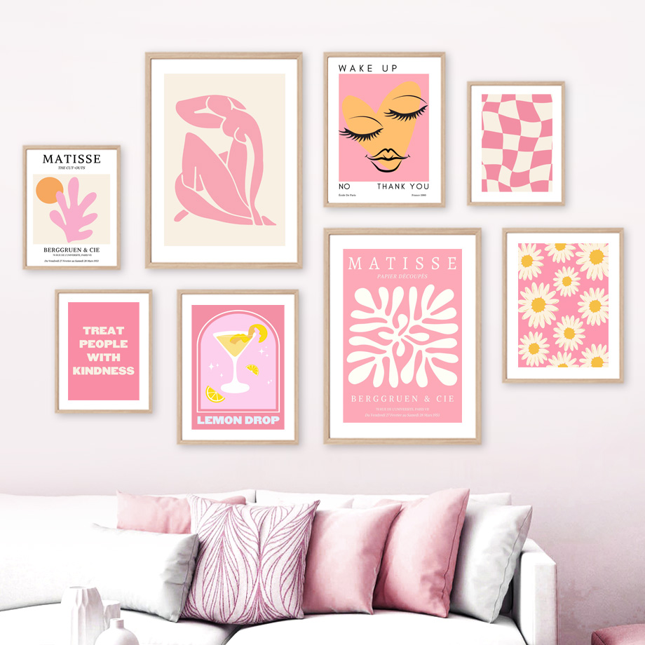 Affiches Matisse Femme Feuille - Resin Art Wall Decor avis et prix