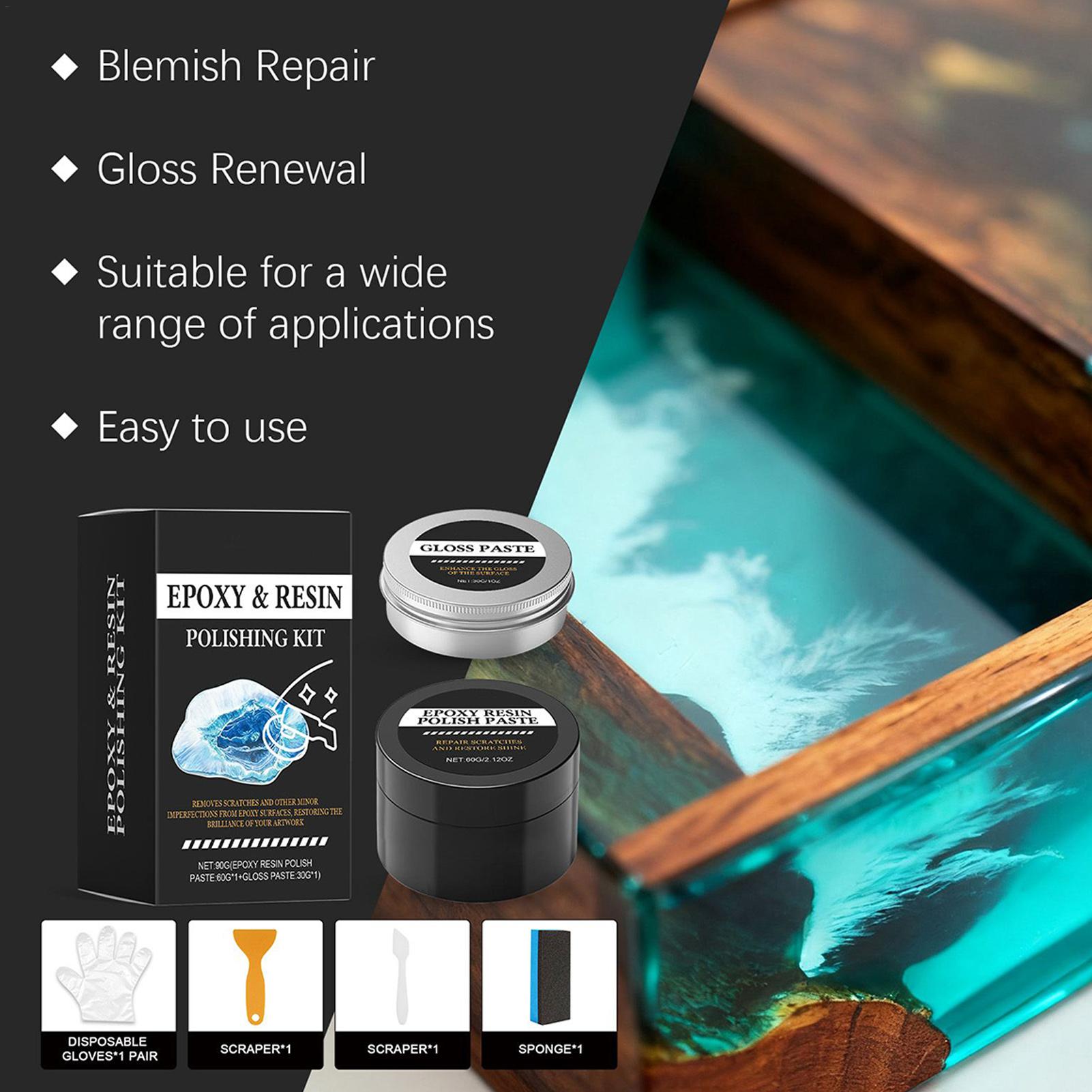 Kit de polissage époxy, crème  - Resin Art Kit For Beginners avis et prix