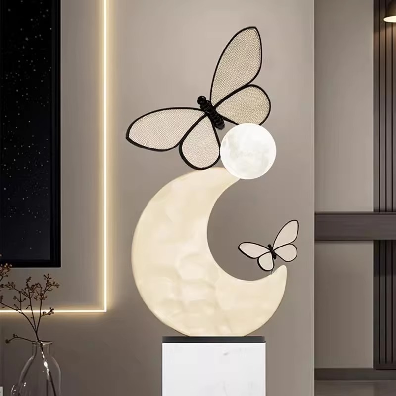 Lampadaire moderne de luxe en  - Resin Art Floor Design avis et prix