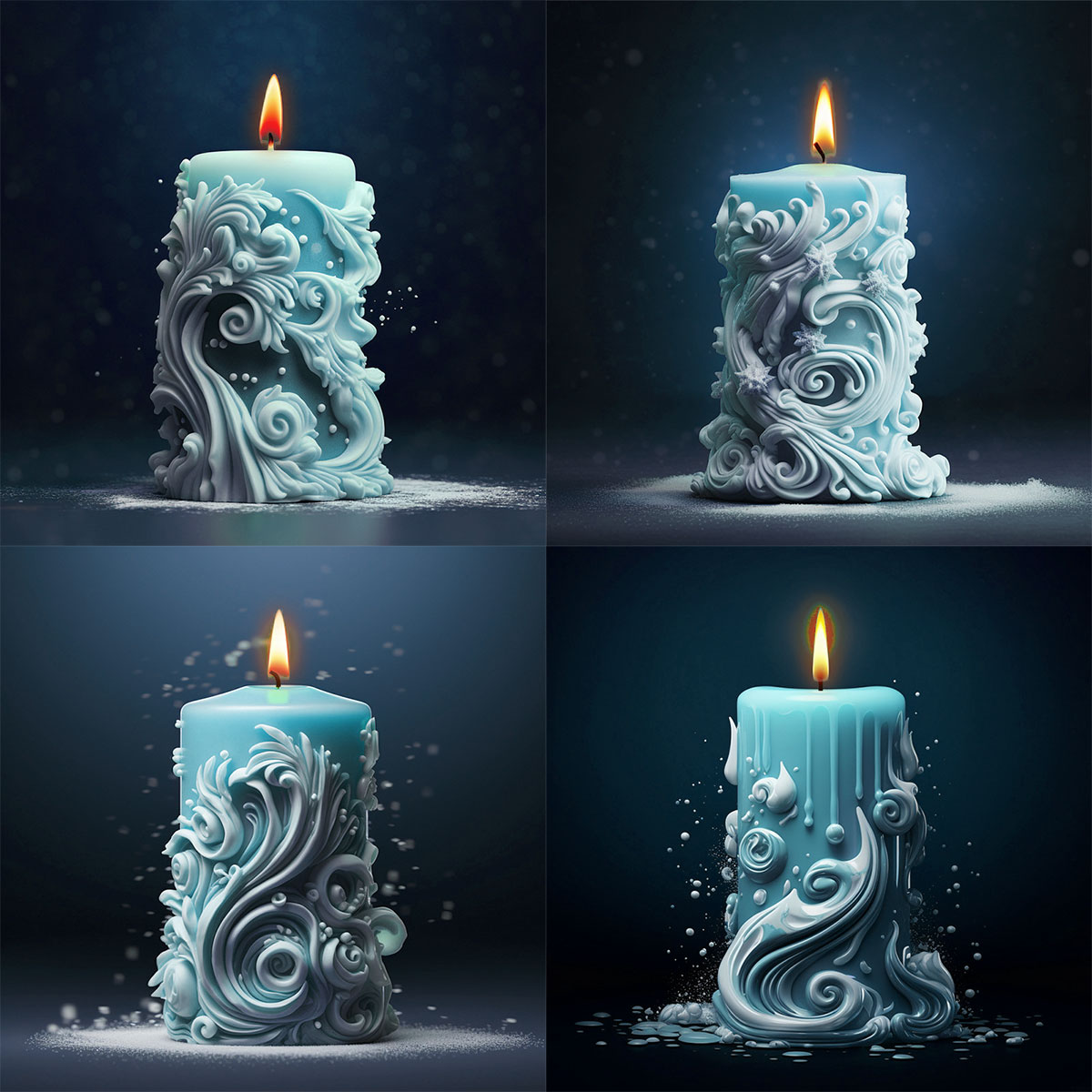 Moule à bougie cylindrique en  - Resin Art Sculptures avis et prix