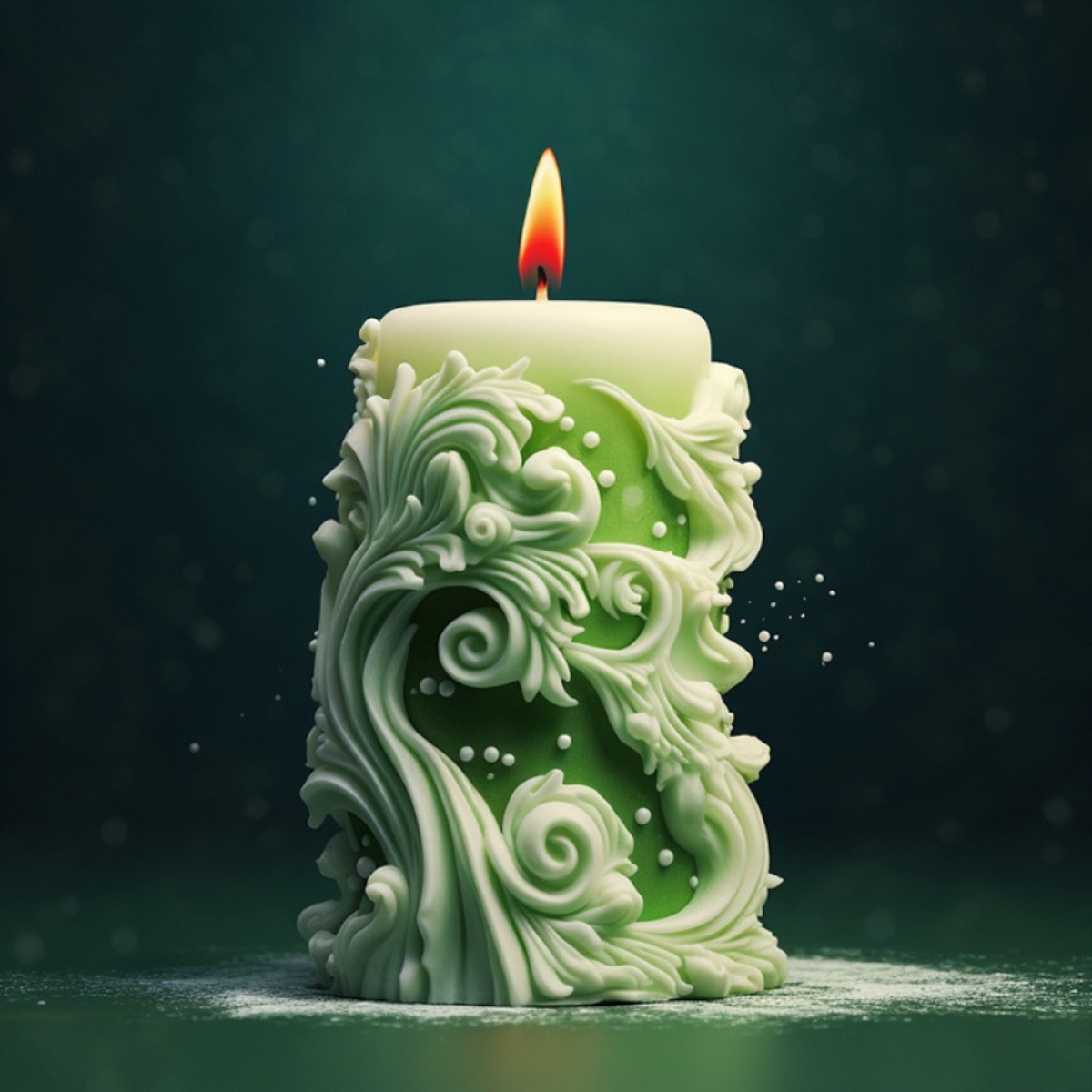 Moule à bougie cylindrique en  - Resin Art Sculptures avis et prix