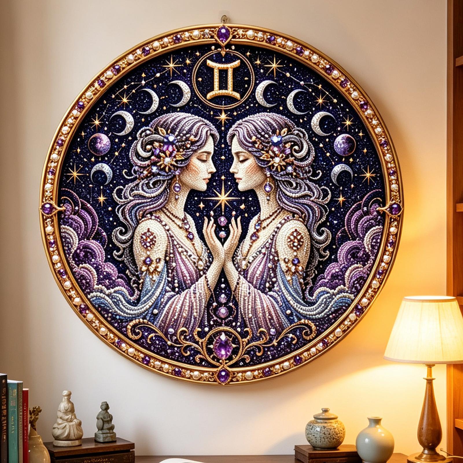 Kit d'art perlé sur le thème d - Resin Art Wall Decor avis et prix
