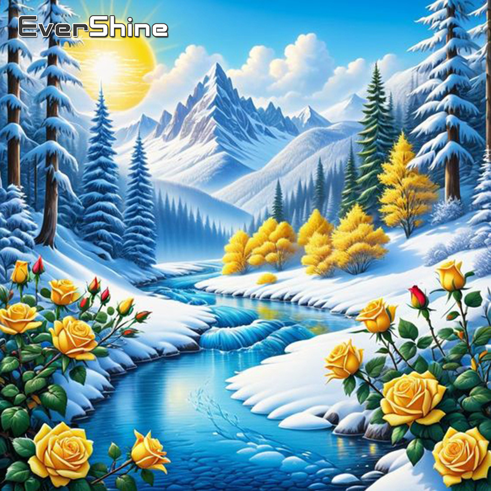Evershine rivière diamant pein - Resin Art Wall Decor avis et prix