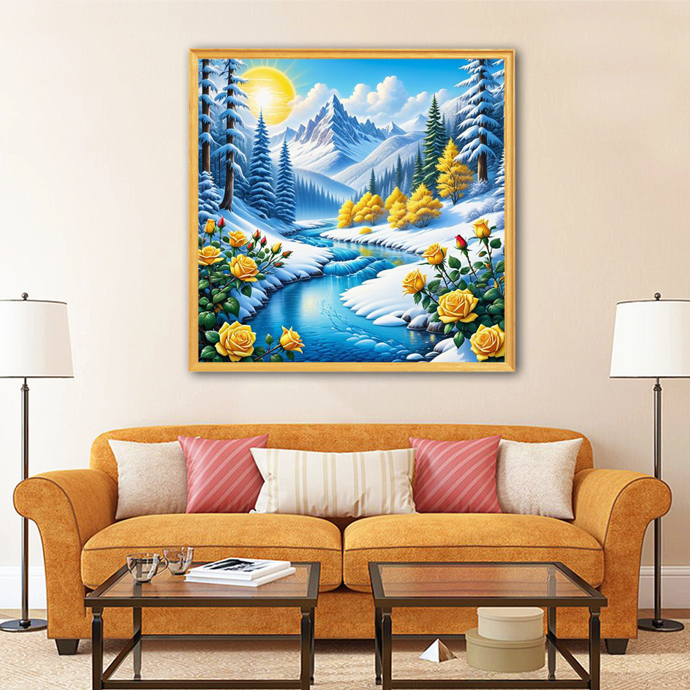 Evershine rivière diamant pein - Resin Art Wall Decor avis et prix