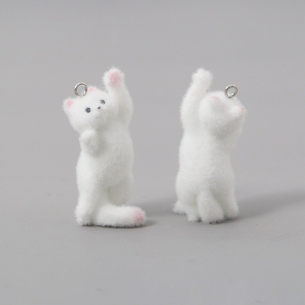 2 Breloques en résine floquées - Resin Art Notes avis et prix